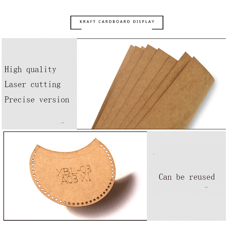 DIY Leather Craft Shoulder Bag - Leatherwork Templates ulasan dan harga