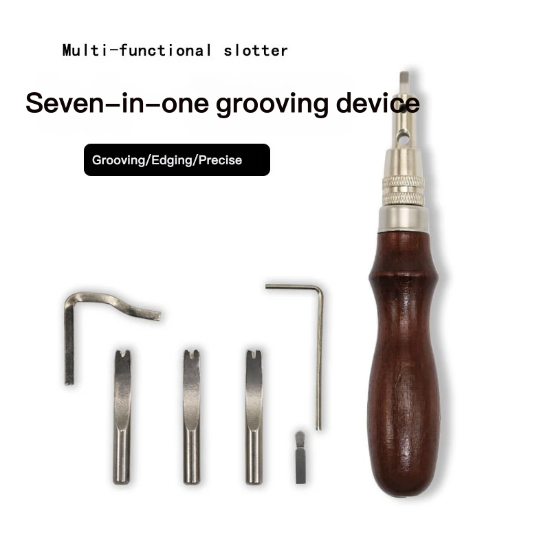 7-In-1 Multifunctional Leather - Leatherwork Edge Beveler ulasan dan harga
