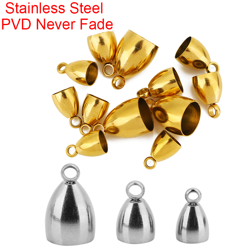 10pcs PVD Never Fade Stainless - Leatherwork Diy ulasan dan harga
