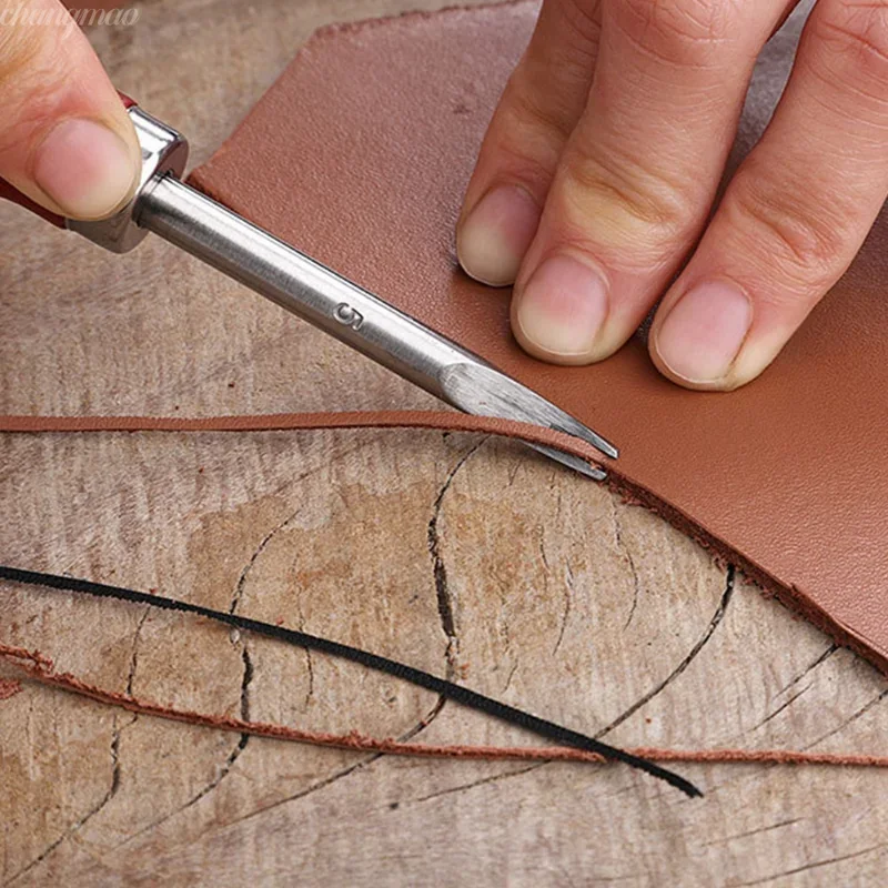 1pc Leather Edge Beveler Skivi - Leatherwork Edge Beveler ulasan dan harga