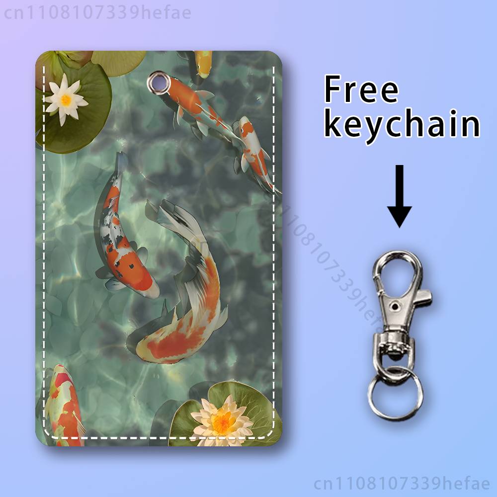 Koi Carp Painting Art Holder F - Leather Work In Art ulasan dan harga
