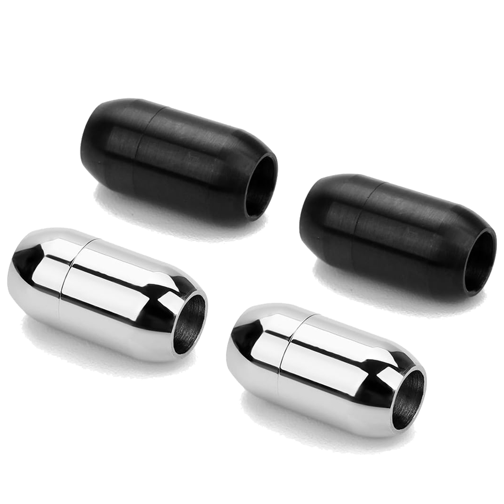 2pcs Stainless Steel Magnetic  - Leatherwork Diy ulasan dan harga