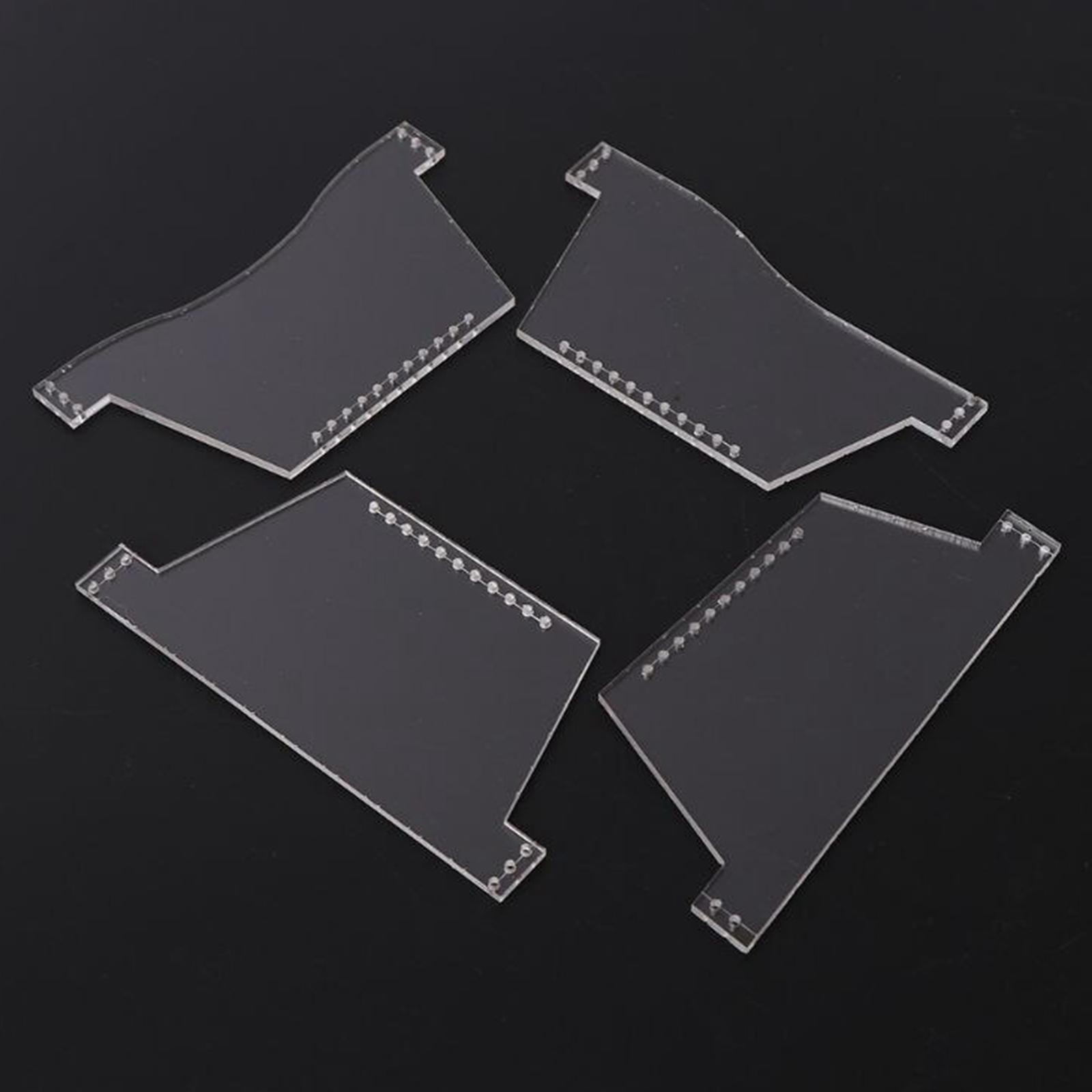 Acrylic Leather Wallet Card Ba - Leatherwork Templates ulasan dan harga