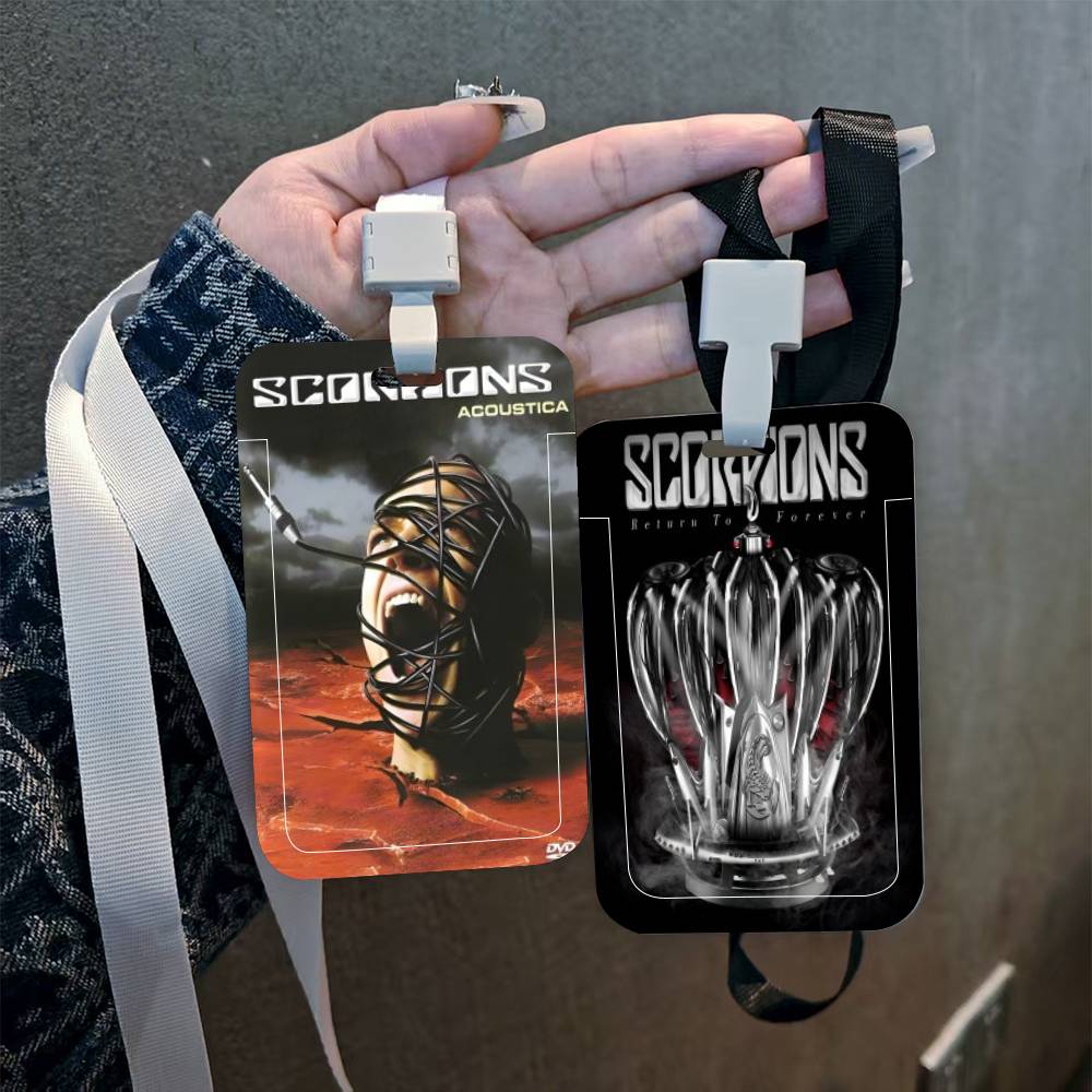 Scorpions Band Art ID Card Hol - Leather Work In Art ulasan dan harga