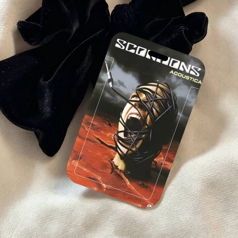 Scorpions Band Art ID Card Hol - Leather Work In Art ulasan dan harga