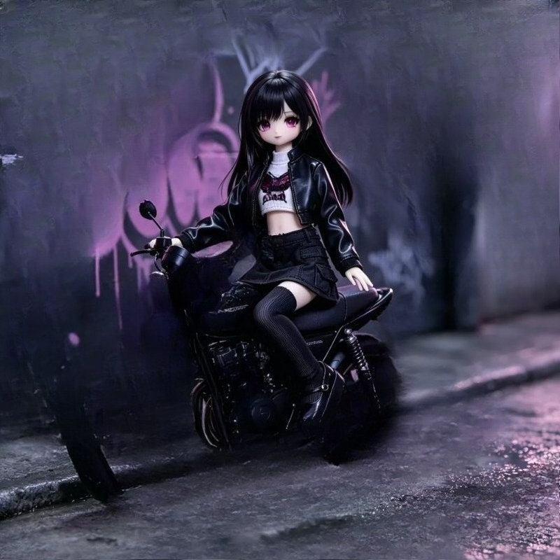 1/12 Scale BJD Sweet Cool Outf - Leatherworking Items ulasan dan harga