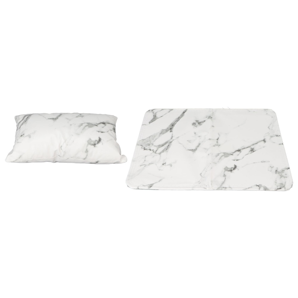 2pcs PU Leather Nail Art Pillo - Leather Work In Art ulasan dan harga