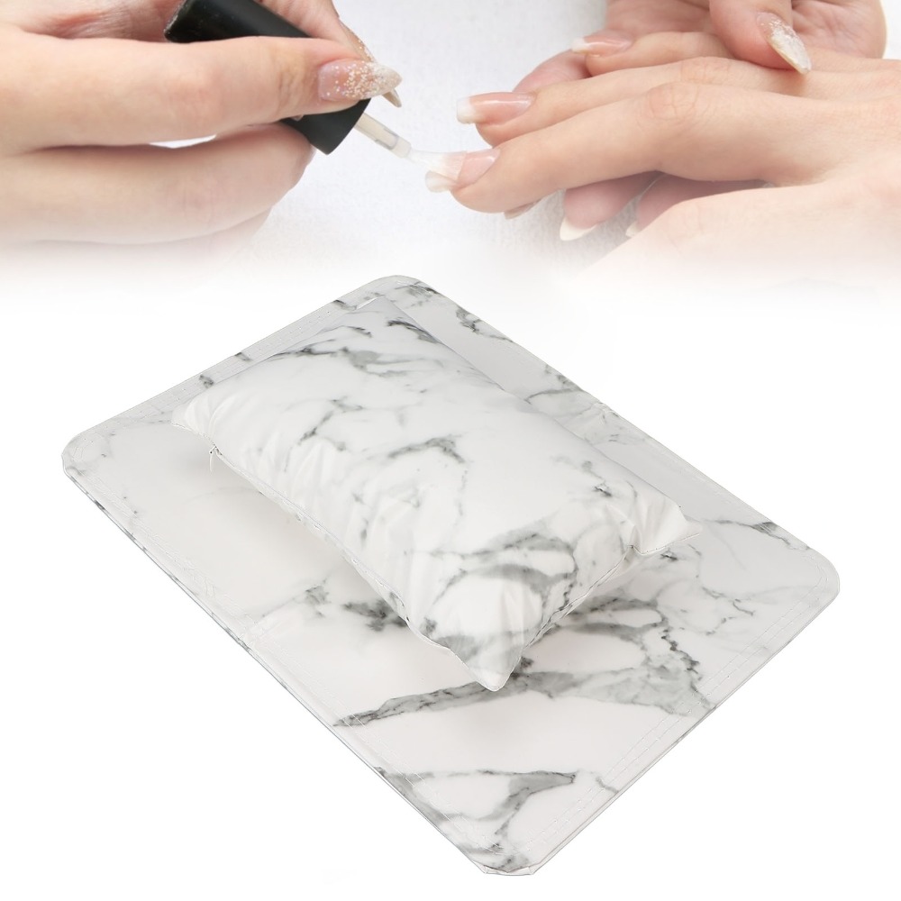 2pcs PU Leather Nail Art Pillo - Leather Work In Art ulasan dan harga