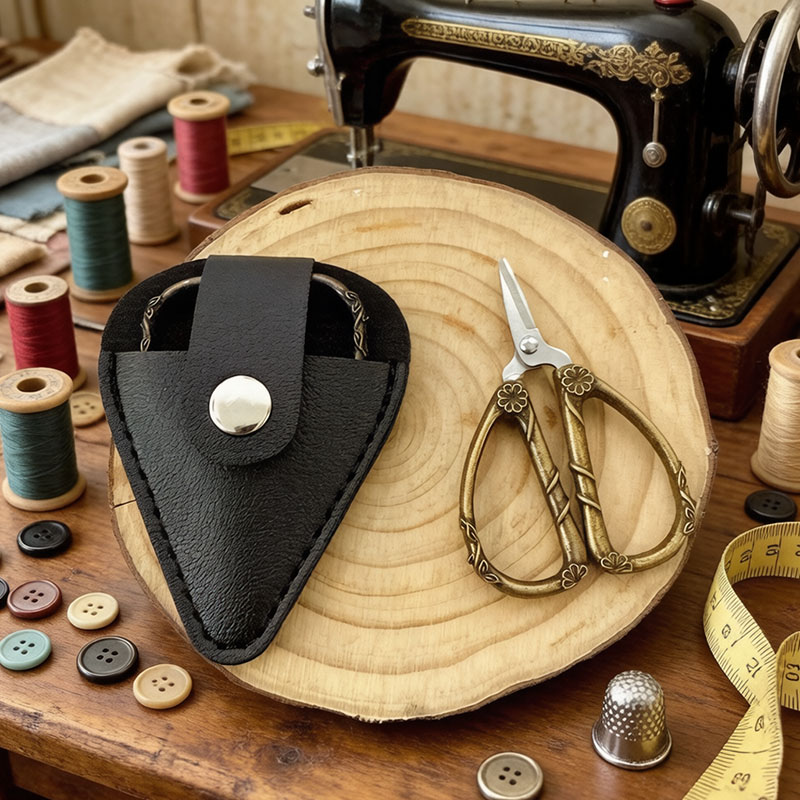 Mini Vintage Scissors Stainles - Leather Work In Art ulasan dan harga