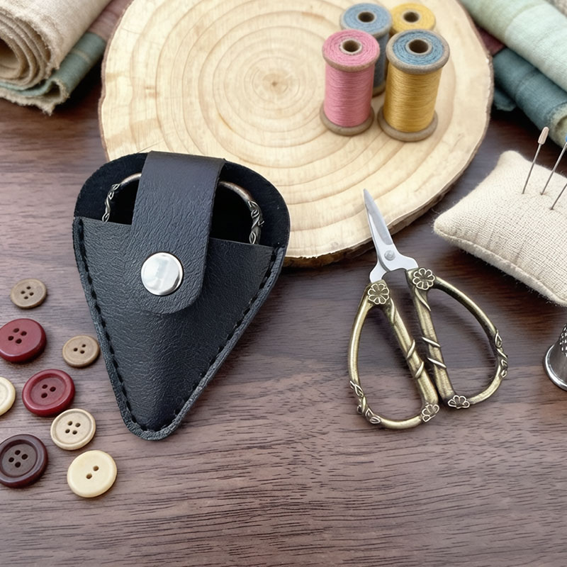 Mini Vintage Scissors Stainles - Leather Work In Art ulasan dan harga