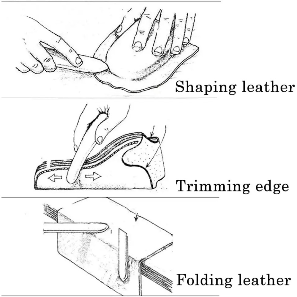 Leather Craft Edge Burnishing  - Leather Work In Art ulasan dan harga