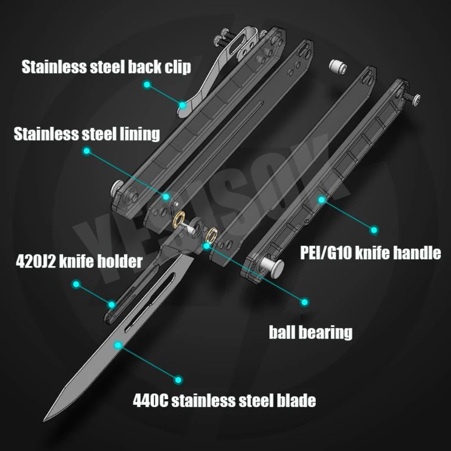 New Knife with Replaceable Bla - Leatherworking Items ulasan dan harga