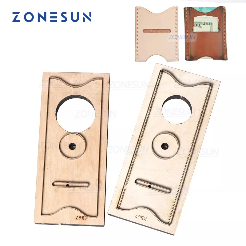 ZONESUN C2 Bank Credit Card Ho - Leatherwork Templates ulasan dan harga