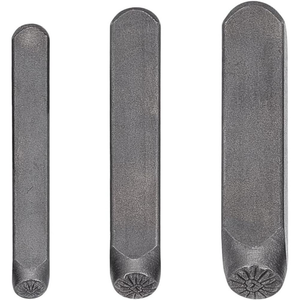 3Pcs Metal Punch Stamp Heart M - Leather Work In Art ulasan dan harga