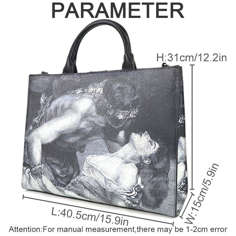 Vintage Figure Art Print PU Le - Leather Work In Art ulasan dan harga