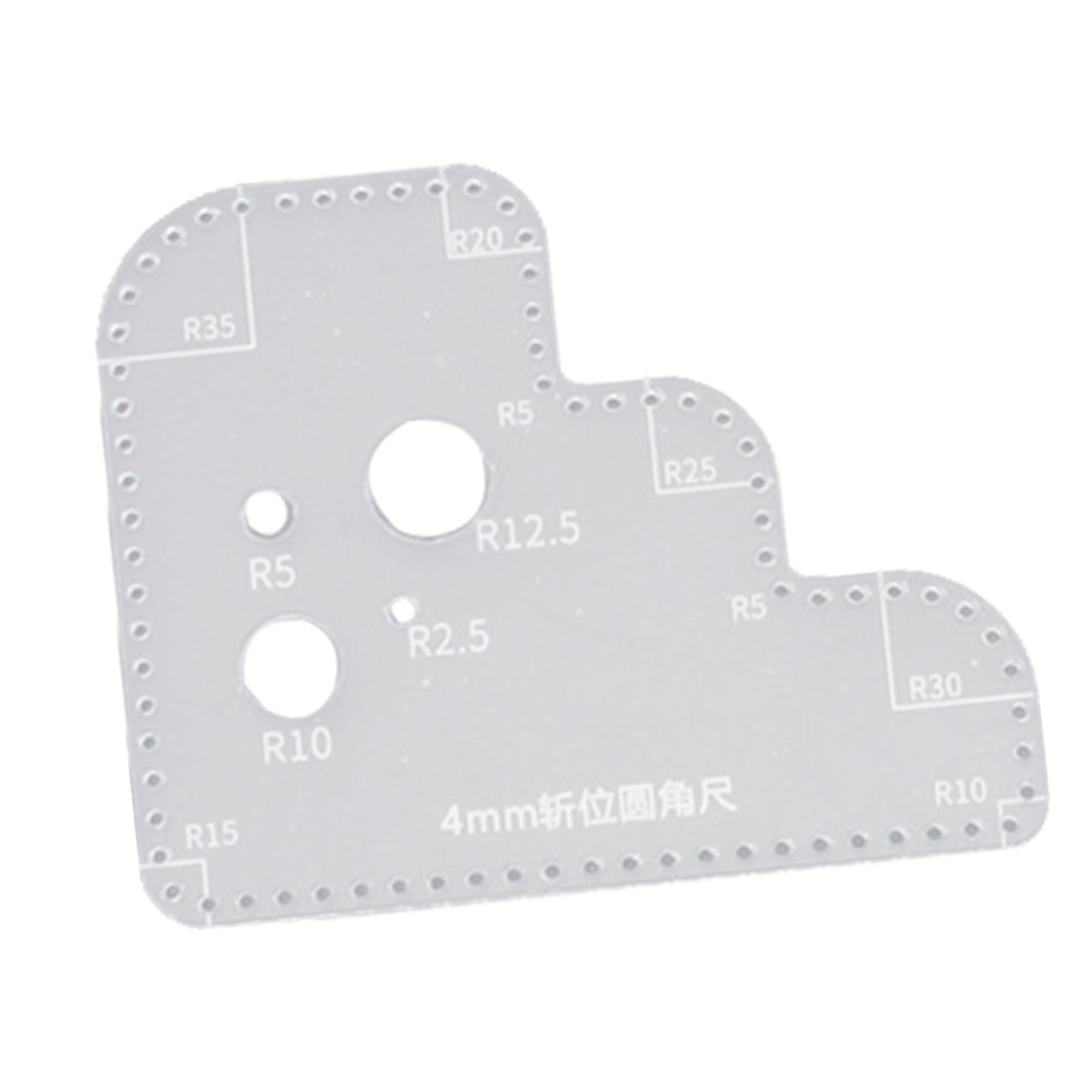 Acrylic Template for Leather C - Leatherwork Templates ulasan dan harga