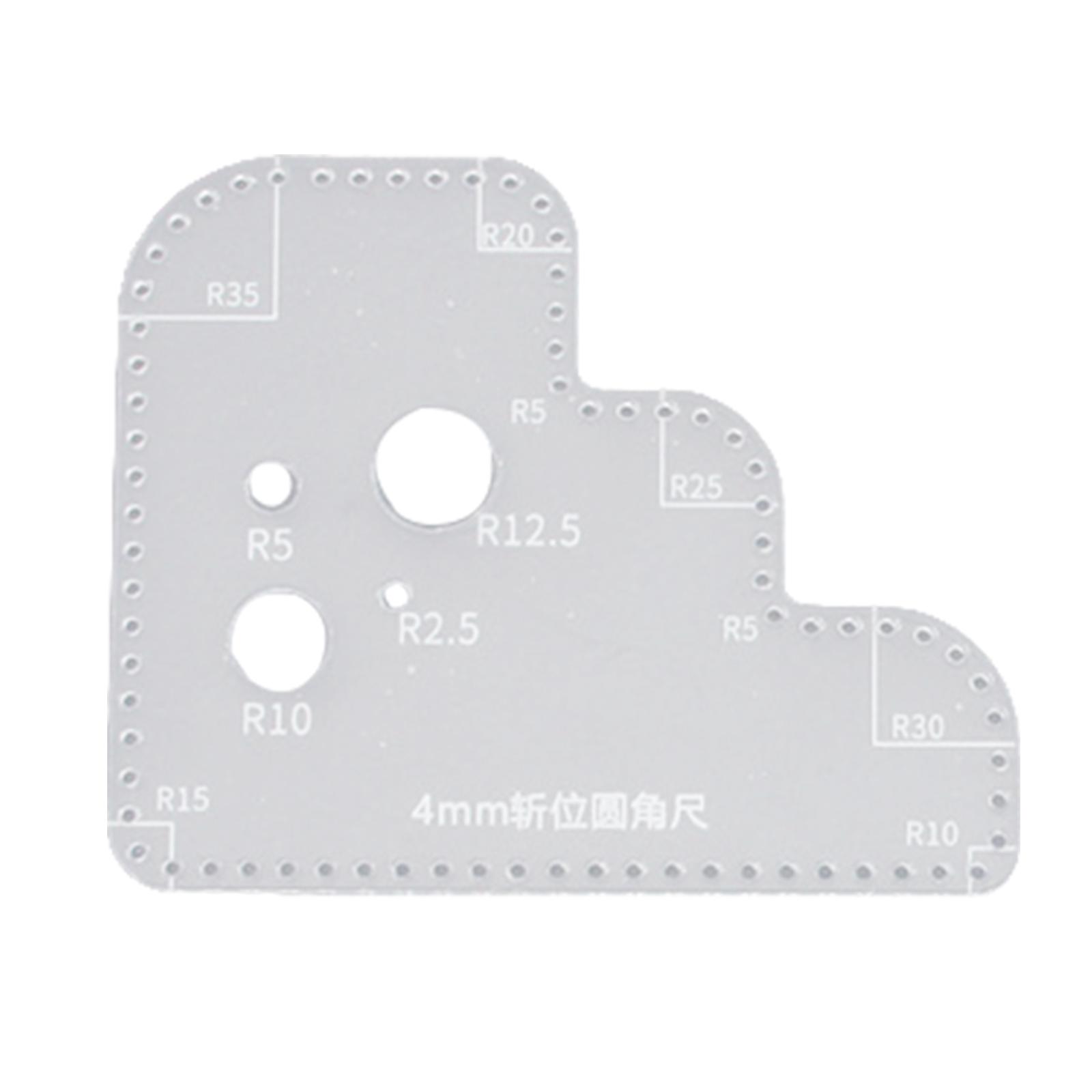 Acrylic Template for Leather C - Leatherwork Templates ulasan dan harga