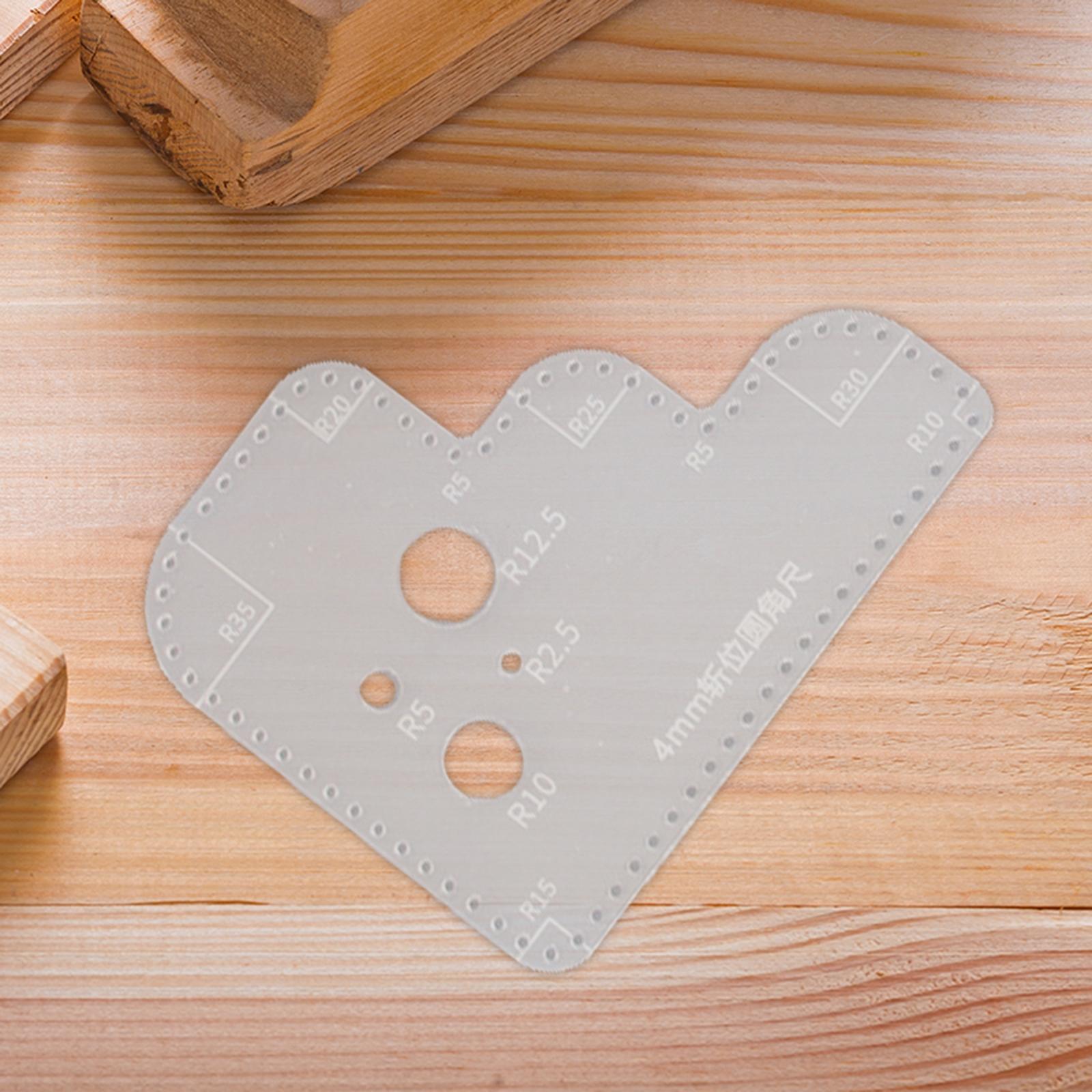 Circle Template Clear Acrylic  - Leatherwork Templates ulasan dan harga