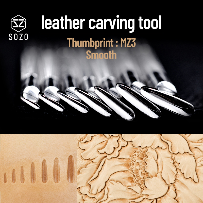 SOZO MZ3 Leather Work Stamping - Leather Work Organiser ulasan dan harga